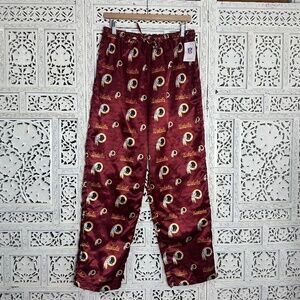 Washington‎ Commanders NFL Football Satin Pajama Pants Womens Sz Small